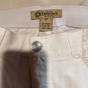 Democracy White Jeans